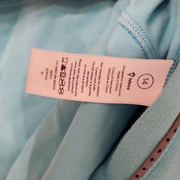 IVIVVA BY LULULEMON Speed Seeker Pullover Size 14 - Picture 4 of 4